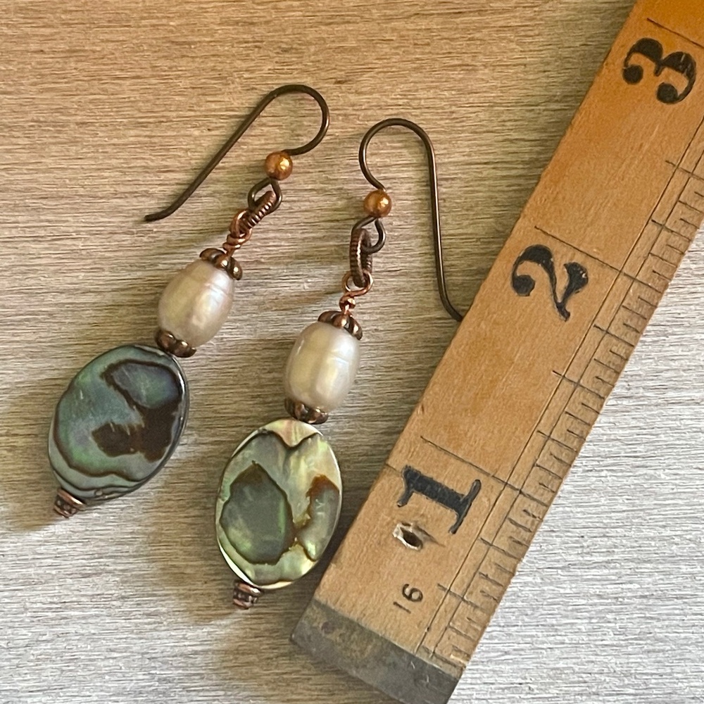 ARTISAN “Oceans Treasures” - Dangle Earrings - Picture 3 of 6
